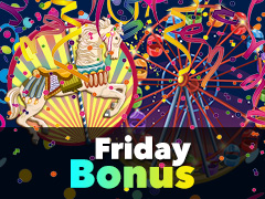 25 procent carnavals weekend bonus bij Klaver Casino